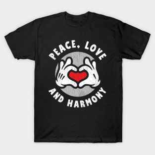 Peace, Love And Harmony T-Shirt